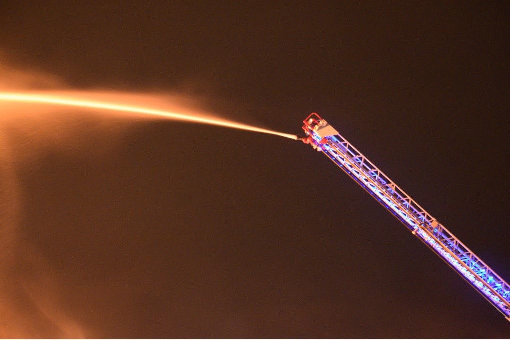 Lake Station fire